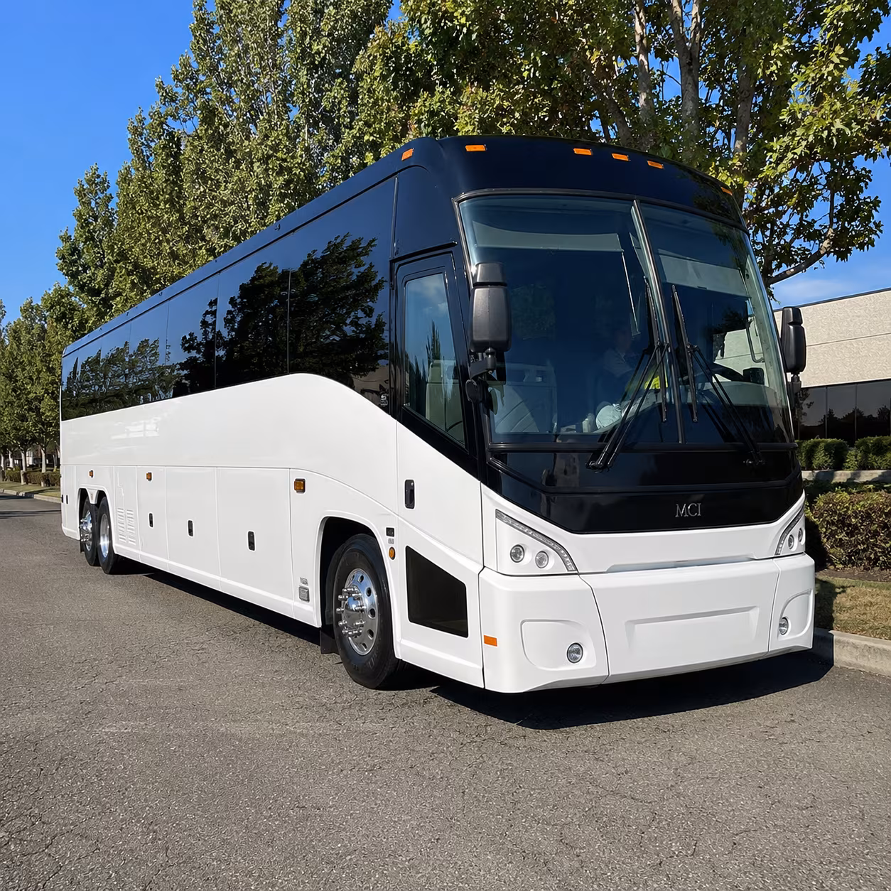 roswell 50 passenger charter bus