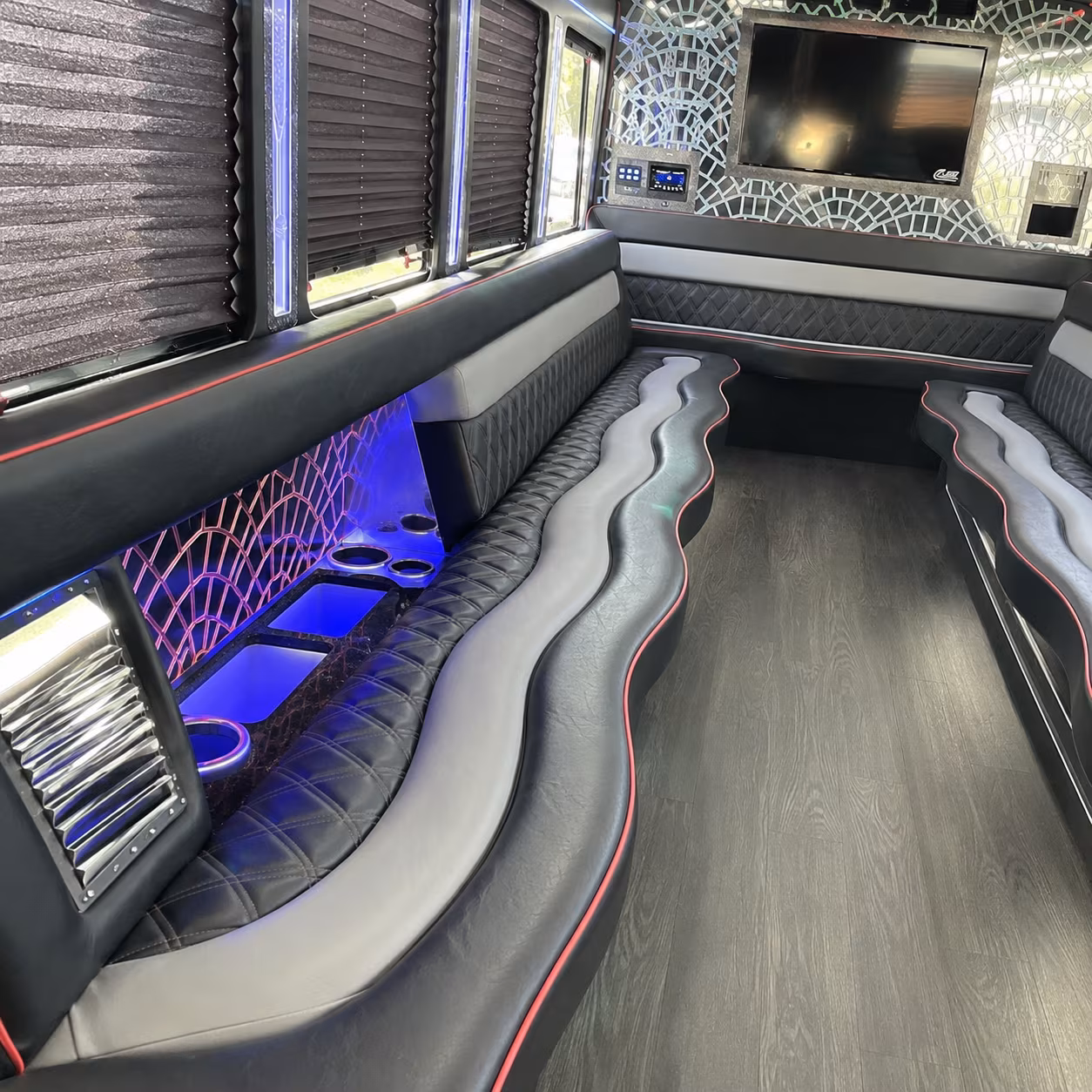 roswell concert party bus rental