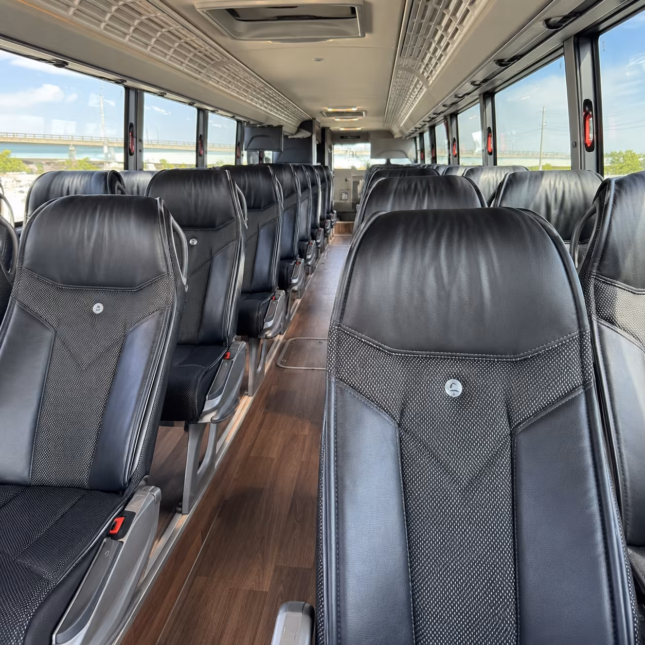 roswell field trip transportation onboard seating