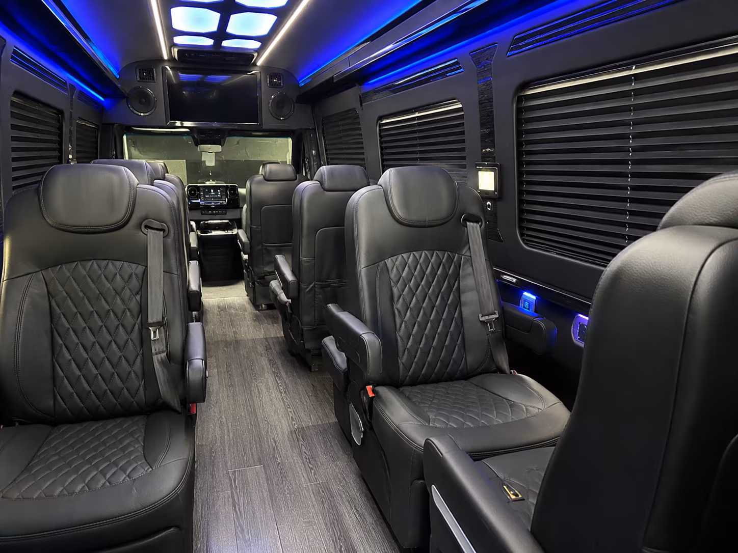 roswell sprinter van with driver inside