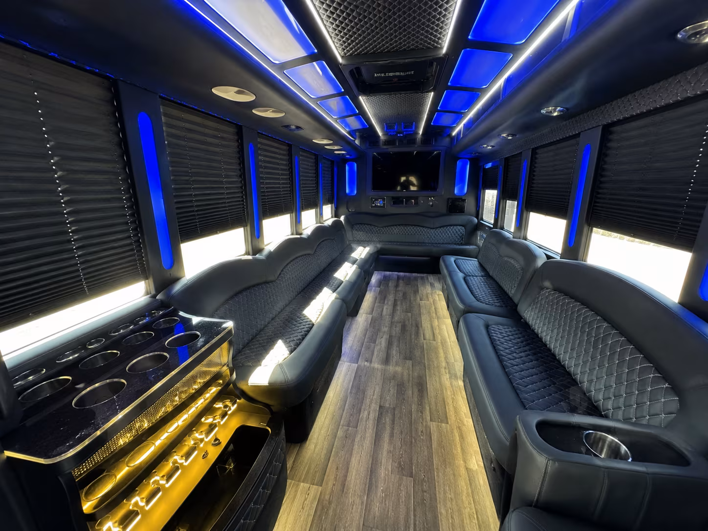 roswell wedding party bus rental